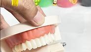 Teeth Eat Emoji Satisfying 3 #asmr #teeth #relaxing