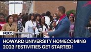 Howard University Homecoming 2023 festivities get started!