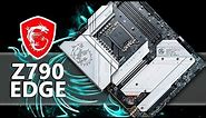 MSI Z790 Edge WiFi DDR5 Motherboard Unboxing and Overview