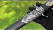 Custom Damascus dagger