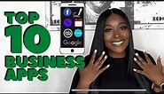 Top 10 Business Apps | Tools For Running A Successful Online Business