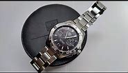 TAG Heuer Aquaracer Alarm WAY111Z.BA0910, Black dial, 40.5 mm, Quartz watch