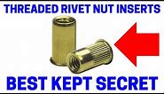 How To Easily Install Threaded Rivet Nut Inserts