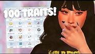 100 NEW TRAITS for your sims! | Sims 4 Mod Review