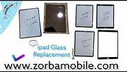 ipad pro glass replacement. A1980. ipad screen repair. ipad touch glass replacement only