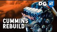 How To Rebuild A 5.9 Cummins 12v Diesel In A Million Mile Dodge #1Mil12v (Part 3)