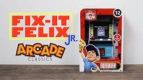 Fix It Felix Jr Mini Arcade Cabinet Arcade Classics Unboxing And Playthrough
