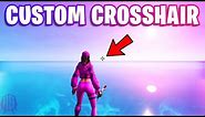 How To Get A Custom Crosshair In Fortnite...