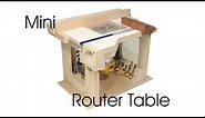 Mini Router Table