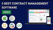 +5 Best Contract Management Software Tools in 2023