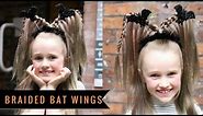 Braided Bat Wings by SweetHearts Hair