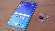Samsung Galaxy A8 - How To Insert SIM Card & Micro SD Card Easily HD