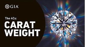 4Cs of Diamond Quality: Diamond Carat Weight Grading by GIA