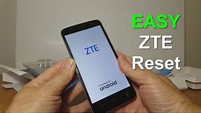 See How to open LOCKED Android phone ZTE Reset - How to reset ZTE Phone to Factory Settings Easy Fix