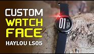 Unlimited Custom Watch-faces to Haylou Solar ls05 ( Full Tutorial )