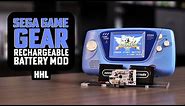 Sega Game Gear - CleanJuice Rechargeable Battery Mod | Install Guide