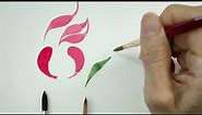 How to Paint Florals with the Princeton Watercolor Floral Brush Set