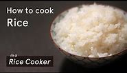 How to Cook Japanese Rice with a Rice Cooker | Japanese Recipes