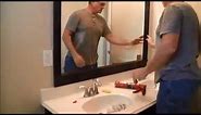 Framing bathroom mirrors