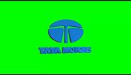 TATA Motors Logo Icon Revolving 3D Animation Loop on Green Screen | 4K | FREE TO USE