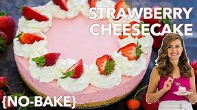 Easy No-Bake Strawberry Cheesecake Dessert