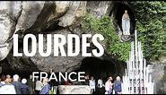 Sanctuary and Grotto of Our Lady Of Lourdes - Lourdes, France