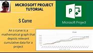This video explains how to create a S Curve in Microsoft Project