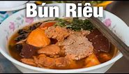 Bun Rieu - An Incredibly Delicious Bowl of Crab Noodles in Vietnam