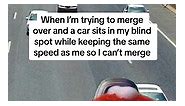 Hilarious Blind Spot Car Merge Fail | Funny Elmo Driving Meme