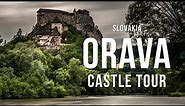 Walk through the haunted castle of Nosferatu! ORAVSKÝ PODZÁMOK-ORAVA CASTLE! Slovakia