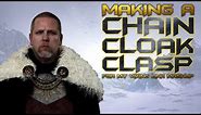 Making a Chain Cloak Clasp