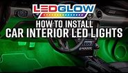 Installation | LEDGlow 4pc 7 Color LED Interior Car Lights and Truck Lights