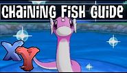 Chaining Fish for Easy Shinies! - Shiny Hunting Guide - Pokemon X and Y