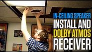 Dolby Atmos Ceiling Speaker Install & Pioneer VSX-1131-K Receiver - SuperStarcade