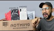 nothing phone 1 and phone 2 all accessories at one place | best tempered glass and back covers 🔥🔥