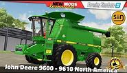 FS22 | John Deere 9600 - 9610 North America - Farming Simulator 22 New Mods Review (2K 60Hz)