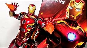 ZD Toys Iron Man Mark 45. 1/10 scale action figure. Marvel Avengers Age of Ultron. Unboxing & review