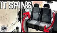 Fitting SWIVEL Seats In Our VAN CONVERSION