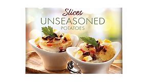 Idahoan® SLICES Unseasoned Potatoes, 5 Lb (Pack of 4)