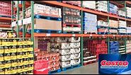 COSTCO COFFEE AISLE FOOD GROCERY SHOPPING SHOP WITH ME STORE WALK THROUGH 4K