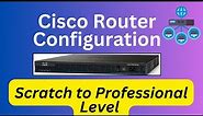 Cisco Router Configuration Step by Step | How to Configure Cisco Router | Cisco Router⛺