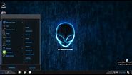 Alienware invader RE-animated theme for Windows 10