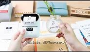 Phomemo M110 Label Printer Demo丨How to Easy DIY Round Product Labels at Home