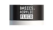 Liquitex BASICS Acrylic Fluid Paint, 118ml (4-oz) Bottle, Transparent Mixing White