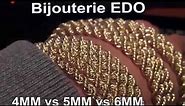 4MM VS 5MM VS 6MM ROPE CHAINS