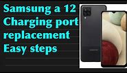 Samsung A12 charging port replacement #how to change charging port a12