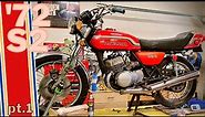 1972 Kawasaki S2 350 Restoration - Part 1