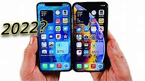 iPhone X vs iPhone XS in 2022