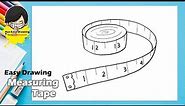 Easy Drawing Measuring Tape