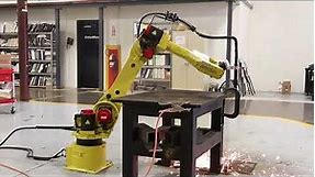 Fanuc ArcMate 120iB Plasma Cutting Robot